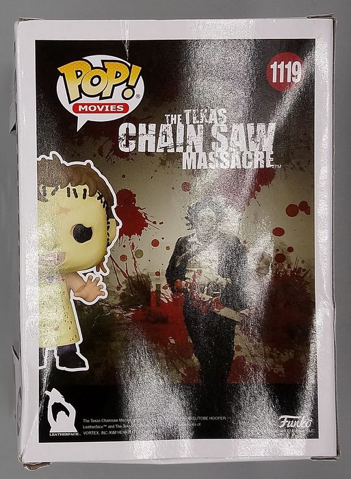 #1119 Leatherface (w/ Mallet) The Texas Chainsaw Mas Box Damaged Funko POP