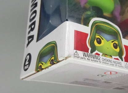 [2 Pack] Gamora vs Strider - Capcom Marvel Games Box Damaged Funko POP