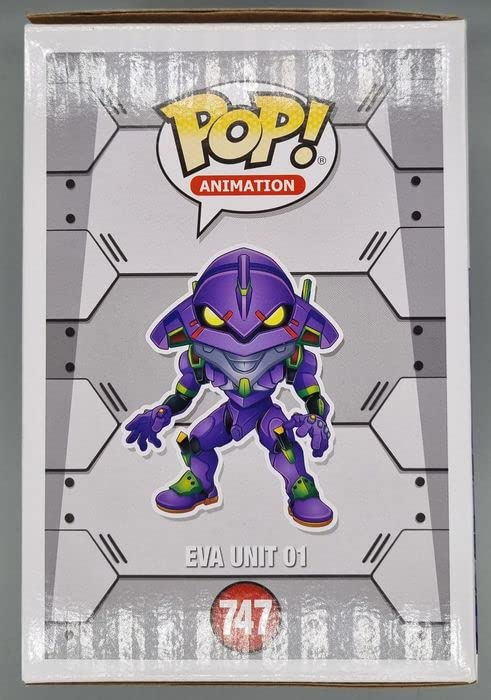747 EVA Unit 01 (Bloody) - 6 Inch Metallic - Evangelion - Funko POP - Box Damaged