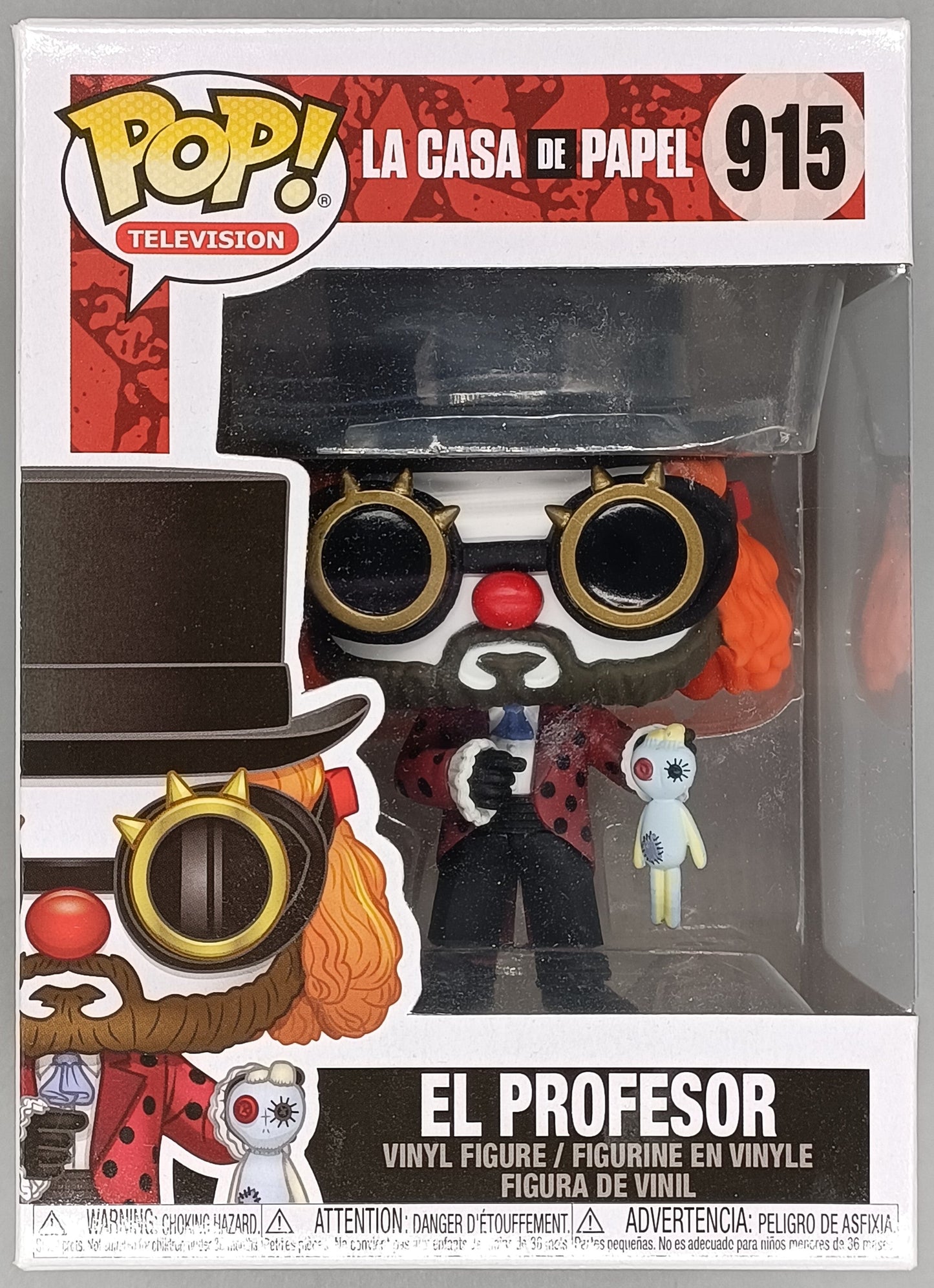 #915 El Profesor - La Casa de Papel Money Heist Funko POP