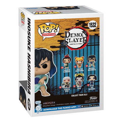 1532 Inosuke Hashibira (Kimono) Funko Demon Slayer - Brand New Funko POP