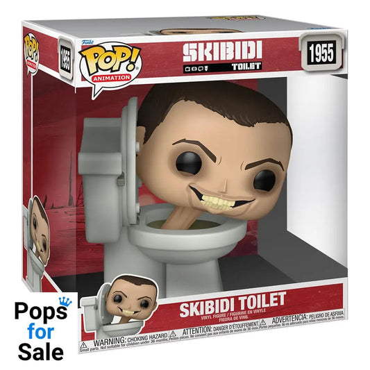 1955 Skibidi Toilet - Jumbo 10 Inch - Skibidi Toilet Funko POP - PRESALE