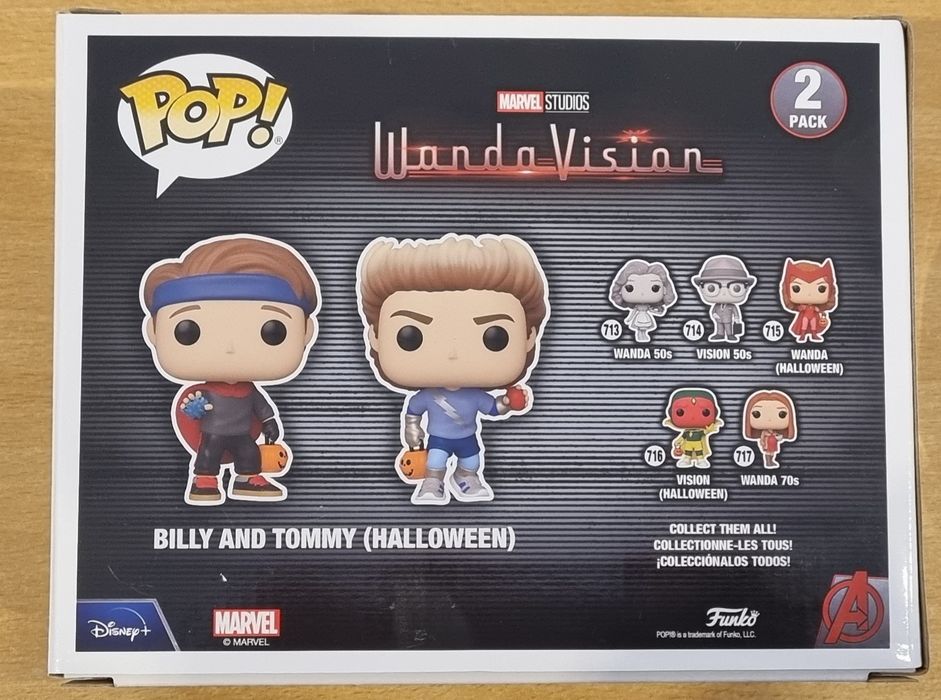 [2 Pack] Billy and Tommy (Halloween) Marvel Wandavision 2021 Funko POP