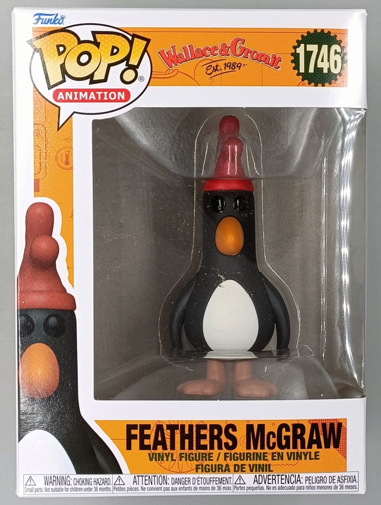 1746 Feathers McGraw - Wallace & Gromit Funko POP - Brand New