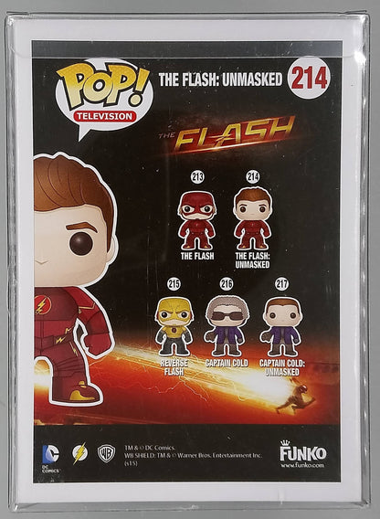 214 The Flash: Unmasked - The Flash - 2015 Con - Funko POP - Box Damaged