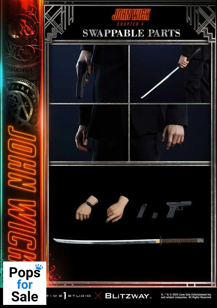 John Wick Chapter 4 Premium Masterline Series Statue 1/4 John Wick 54 cm