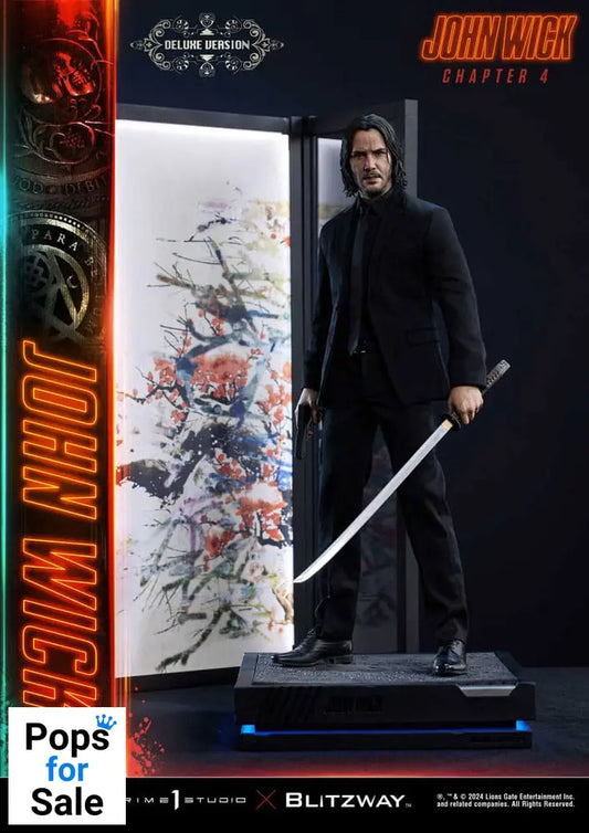 John Wick Chapter 4 Ultimate Premium Masterline Series Statue 1/4 John Wick Deluxe Version 54 cm Statues