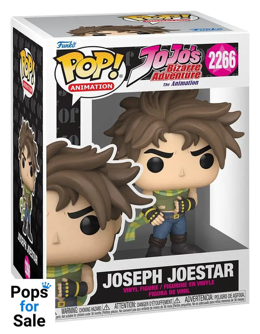 JoJo´s Bizarre Adventure POP! Animation Vinyl Figures Joseph 9 cm