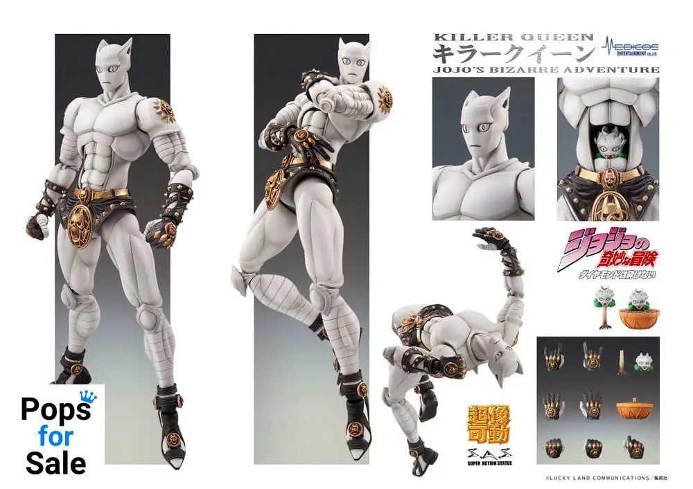 JoJo’s Bizarre Adventure: Diamond Is Unbreakable Super Action Action Figure Chozokado (Killer Queen) 16 cm Action