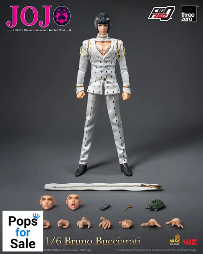 Jojo's Bizarre Adventure: Golden Wind FigZero Action Figure 1/6 Bruno Bucciarati 31 cm
