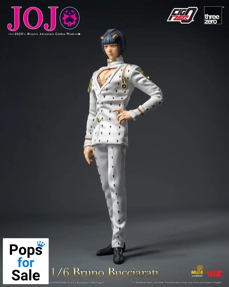 Jojo's Bizarre Adventure: Golden Wind FigZero Action Figure 1/6 Bruno Bucciarati 31 cm