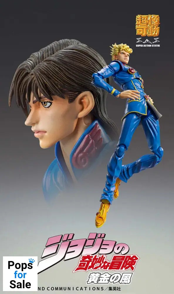 JoJo’s Bizarre Adventure Part 5: Golden Wind Action Figure Chozokado Giorno Giovanna Second 15 cm Action figures