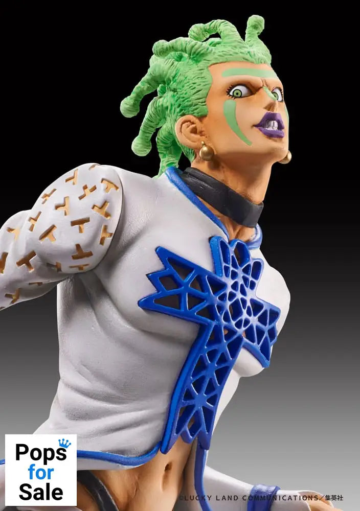 JoJo's Bizarre Adventure Part 5 Golden Wind Statue Legend PVC Statue Cioccolata 17 cm