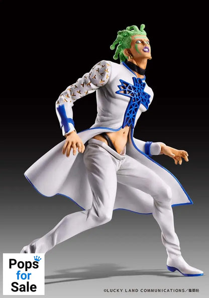 JoJo’s Bizarre Adventure Part 5 Golden Wind Statue Legend PVC Statue Cioccolata 17 cm Action figures