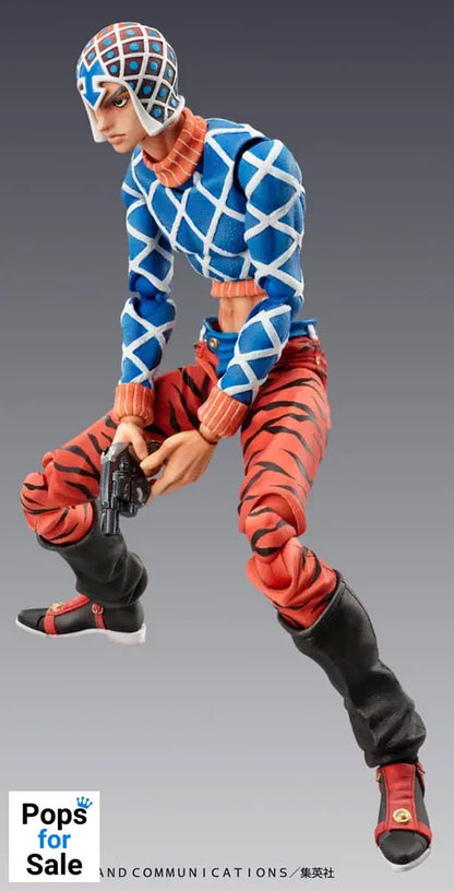JoJo's Bizarre Adventure Part 5 Statue Legend PVC Statue Chozokado Guido Mista & S P (re-run) 15 cm