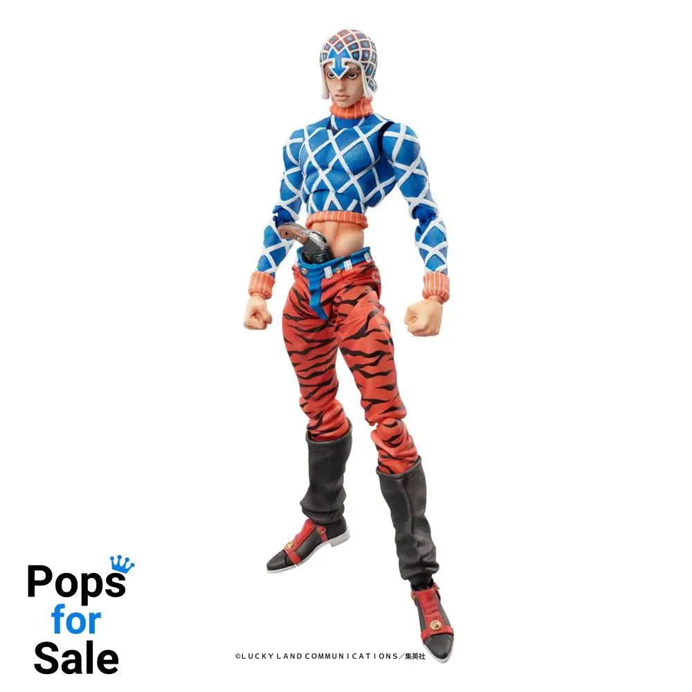 JoJo's Bizarre Adventure Part 5 Statue Legend PVC Statue Chozokado Guido Mista & S P (re-run) 15 cm