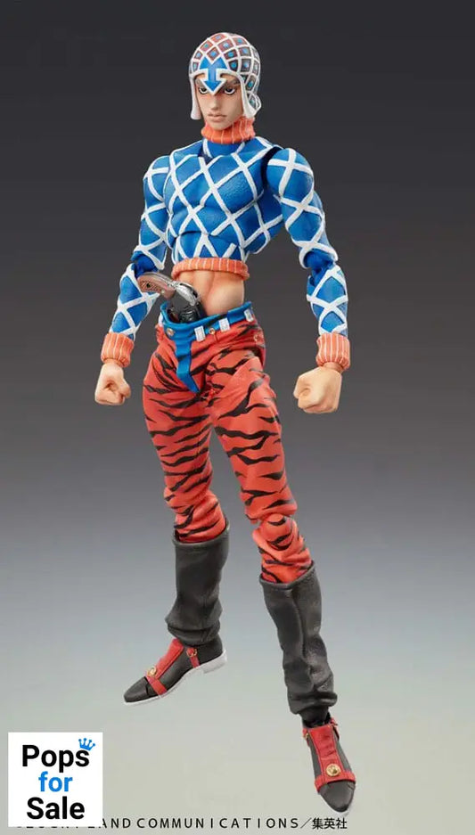 JoJo's Bizarre Adventure Part 5 Statue Legend PVC Statue Chozokado Guido Mista & S P (re-run) 15 cm