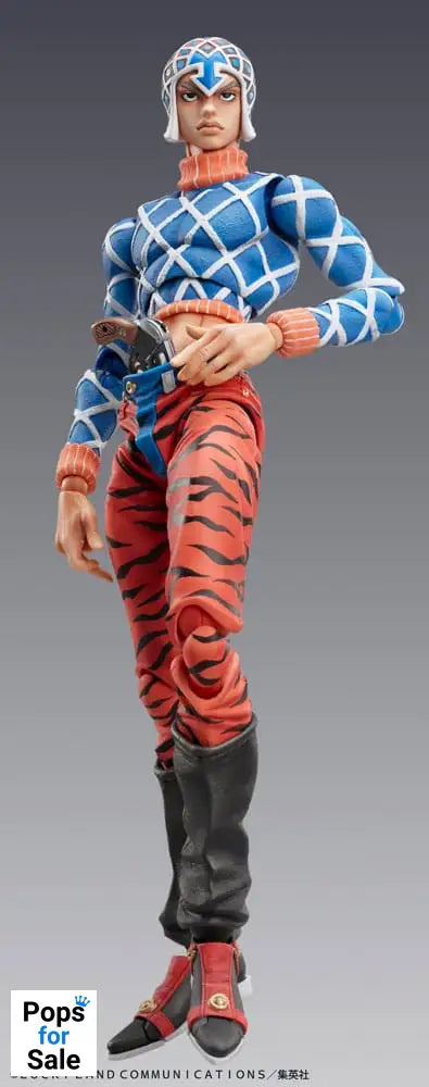JoJo’s Bizarre Adventure Part 5 Statue Legend PVC Statue Chozokado Guido Mista & S P (re-run) 15 cm Action figures