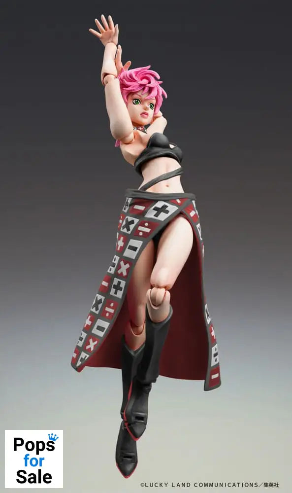 JoJo's Bizarre Adventure Part 5 Super Action Action Figure Chozokado Trish Una Black Ver. 15 cm