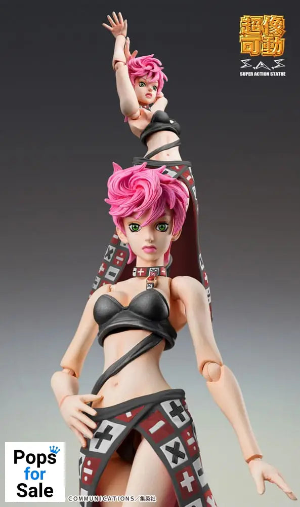 JoJo’s Bizarre Adventure Part 5 Super Action Action Figure Chozokado Trish Una Black Ver. 15 cm Action figures
