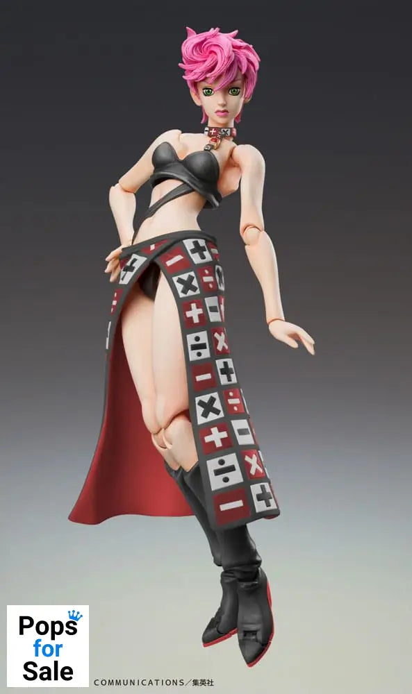 JoJo's Bizarre Adventure Part 5 Super Action Action Figure Chozokado Trish Una Black Ver. 15 cm