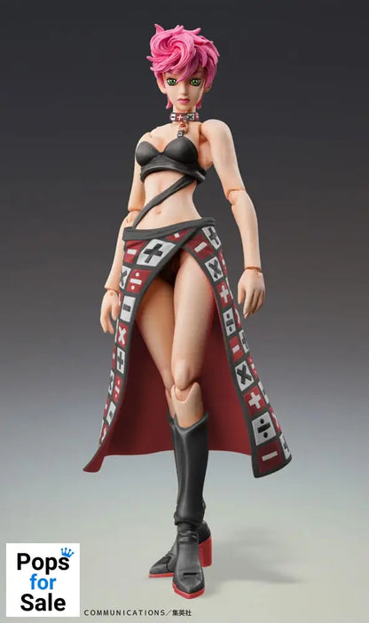 JoJo's Bizarre Adventure Part 5 Super Action Action Figure Chozokado Trish Una Black Ver. 15 cm