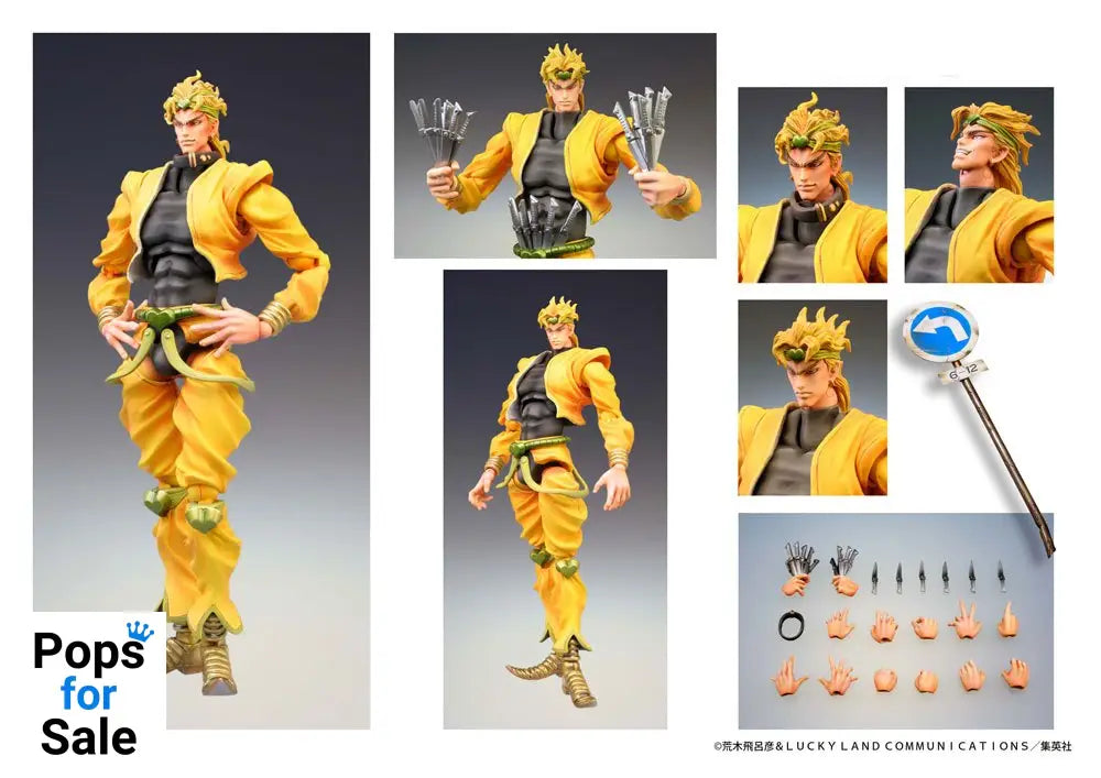 JoJo’s Bizarre Adventure Part3 Stardust Crusaders Super Action Action Figure Chozokado (Dio) (re-run) 16 cm Action