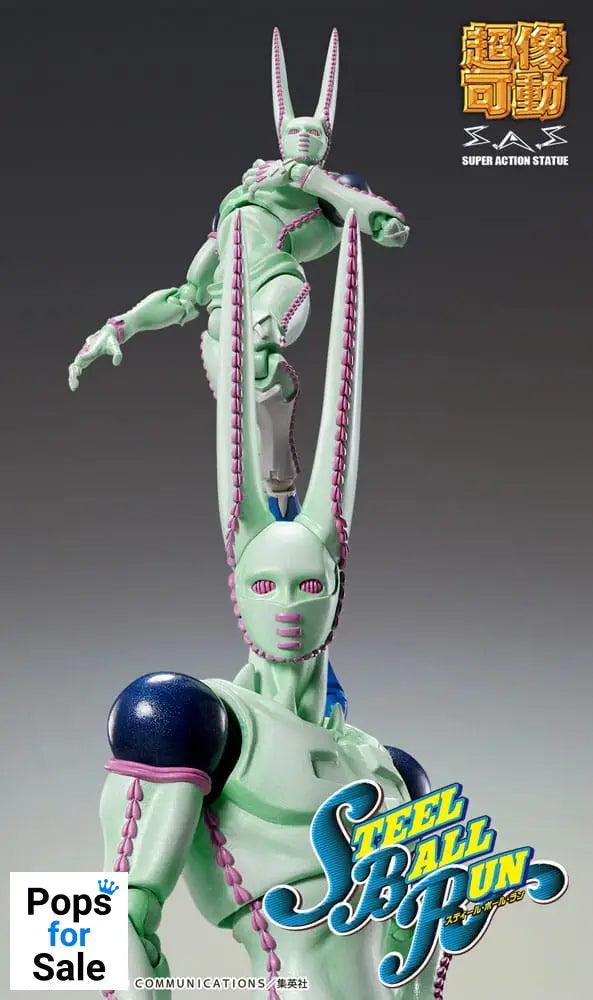 JoJo's Bizarre Adventure Part7 Steel Ball Run Super Action Action Figure Chozokado D4C Second 20 cm