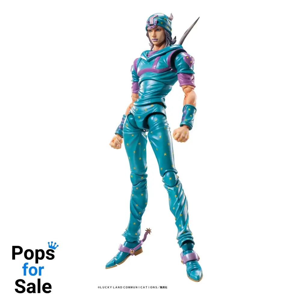 JoJo’s Bizarre Adventure Part7 Steel Ball Run Super Action Action Figure Chozokado Gyro Zeppeli Third 16 cm Action
