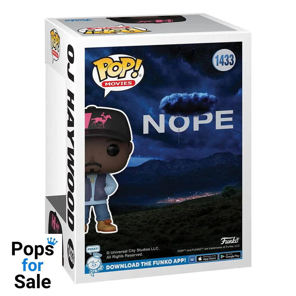 Jordan Peele POP! Movies Vinyl Figure NOPE- OJ Haywood 9 cm