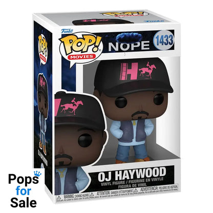 Jordan Peele POP! Movies Vinyl Figure NOPE- OJ Haywood 9 cm