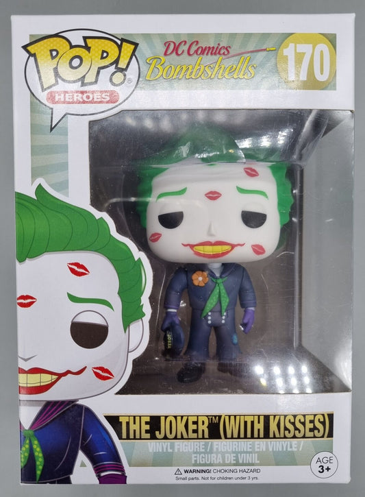 #170 The Joker (with Kisses) DC Comics Bombshells Funko POP