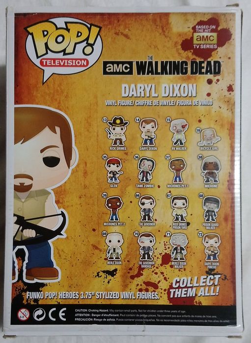 #14 Daryl Dixon - 9 Inch - The Walking Dead - Box Damaged Funko POP