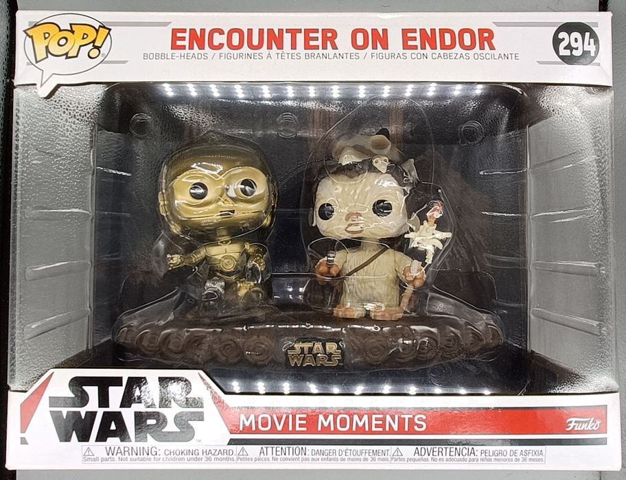 294 Encounter on Endor - Movie Moment - Star Wars Funko POP - Damaged Box
