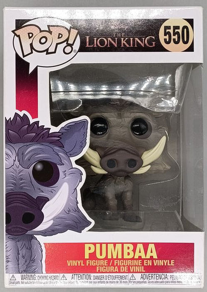 #550 Pumbaa - Disney The Lion King - Box Damaged Funko POP