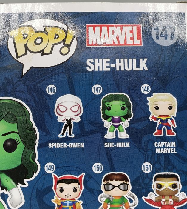 147 She-Hulk - Marvel - Box Damaged Funko POP