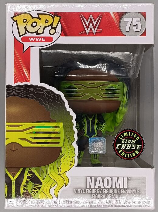 #75 Naomi - Glow Chase - WWE Funko POP