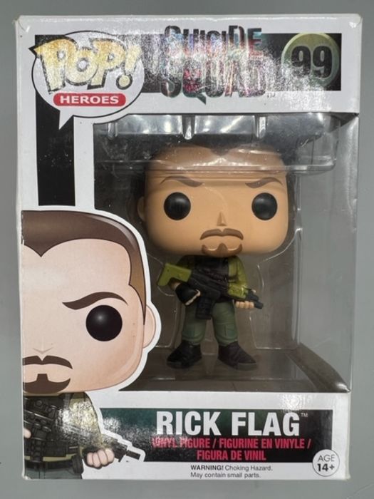 99 Rick Flag - DC Suicide Squad - Box Damaged Funko POP