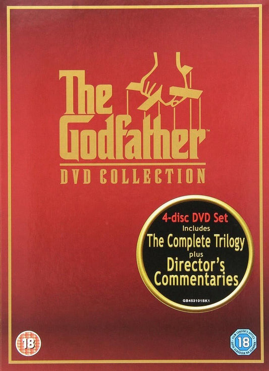 The Godfather Trilogy [1972] Red Box Set DVD Collection