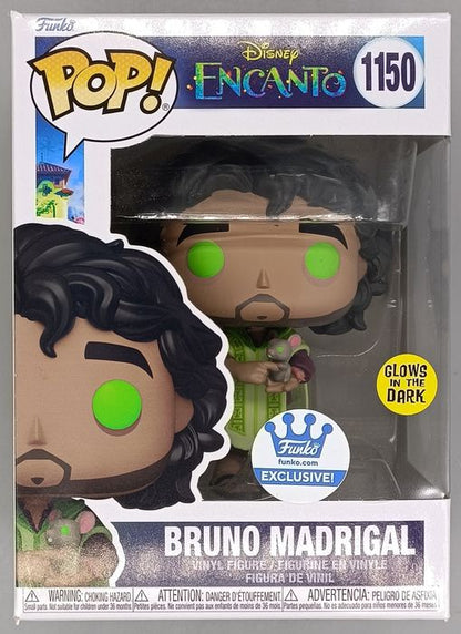 #1150 Bruno Madrigal Glow - Disney Encanto - Box Damaged Funko POP