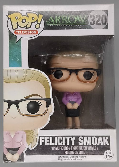 #320 Felicity Smoak - Arrow - Box Damaged Funko POP