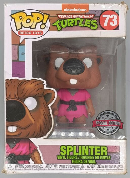 73 Splinter - Teenage Mutant Ninja Turtles - Box Damaged Funko POP
