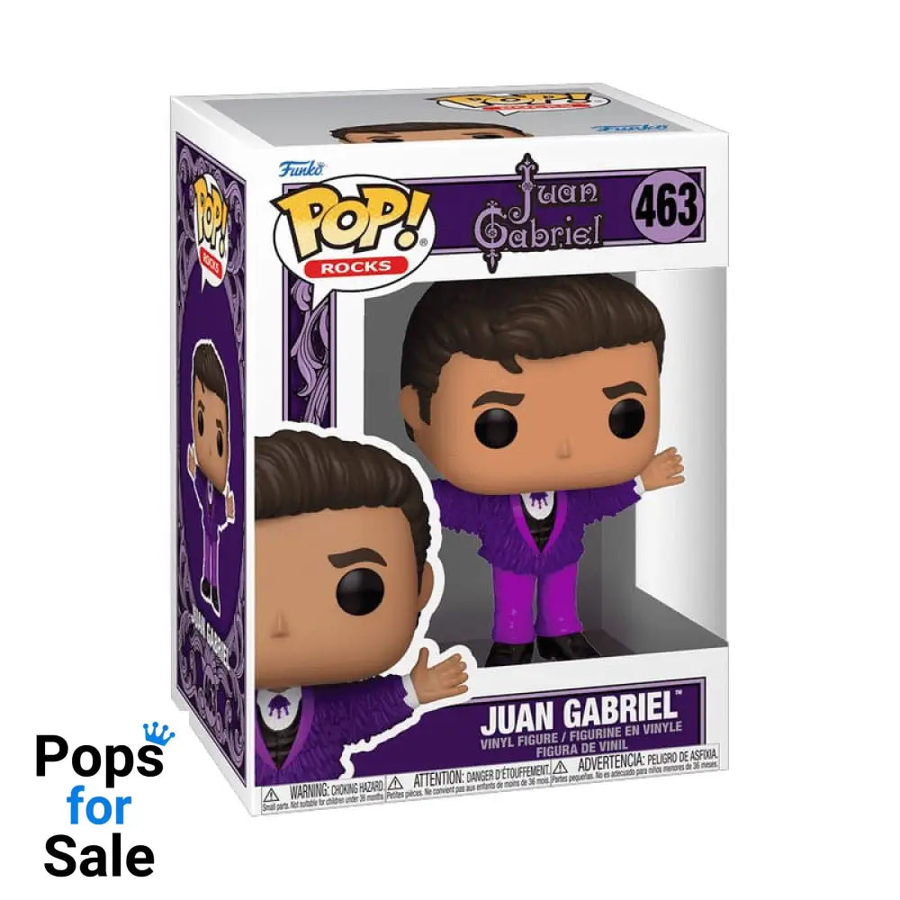 Juan Gabriel POP! Rocks Vinyl Figure Purple Outfit 9 cm