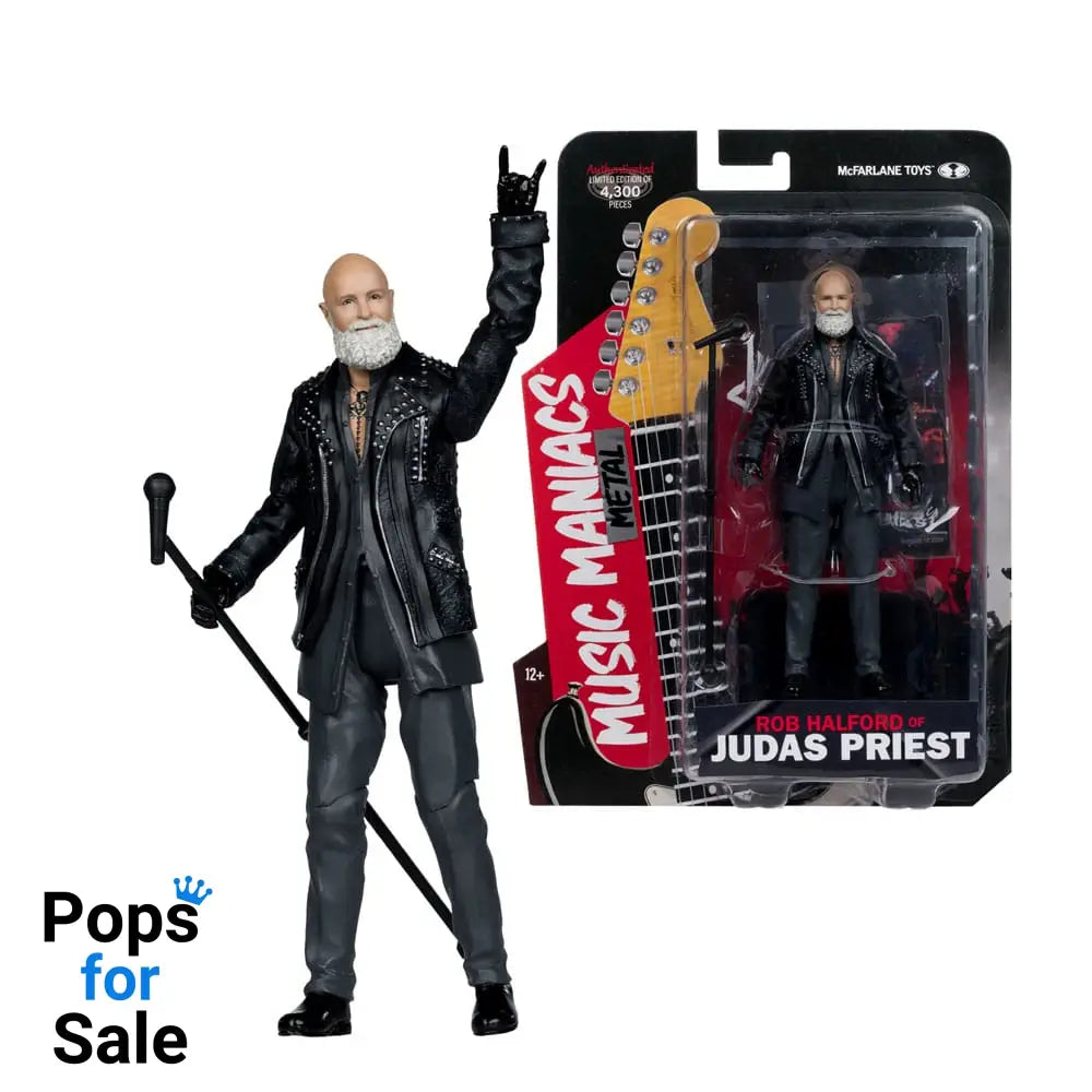 Judas Priest Music Maniacs Heavy Metal Action Figure Rob Halford 15 cm Action figures