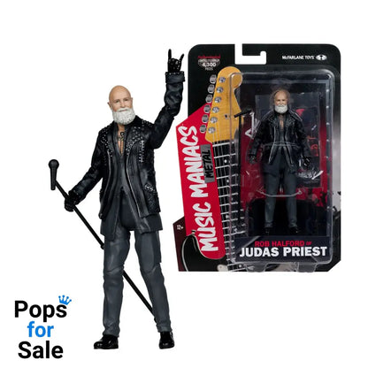 Judas Priest Music Maniacs Heavy Metal Action Figure Rob Halford 15 cm Action figures