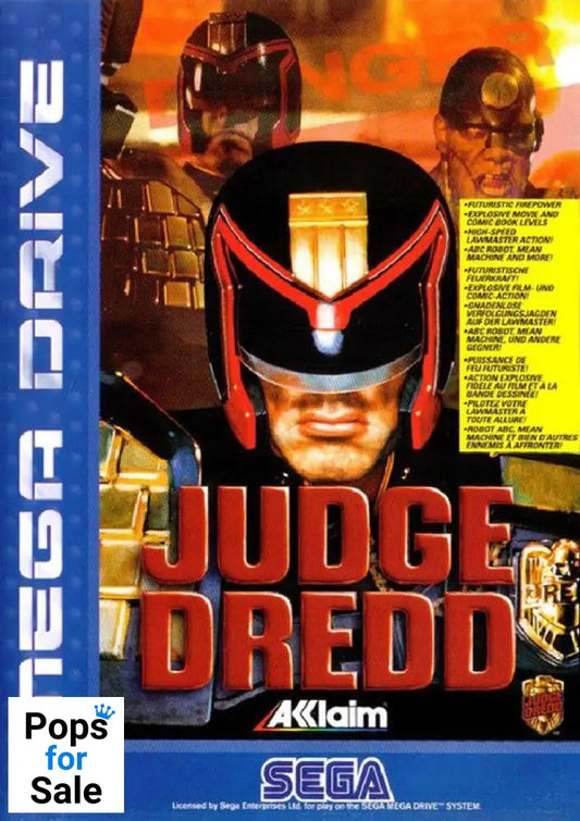 Judge Dredd for SEGA Mega Drive [Just Cartridge]