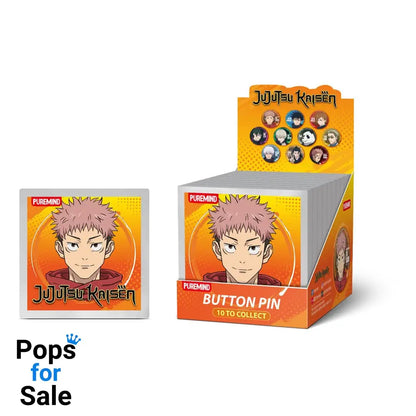 Jujutsu Kaisen Button Pins Blind Box Display (10)