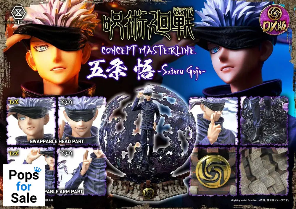 Jujutsu Kaisen Concept Masterline Series Statue Satoru Gojo Deluxe Bonus Version 48 cm