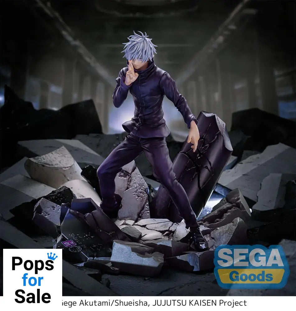 Jujutsu Kaisen Figurizm Luminasta PVC Statue Shibuya Incident Satoru Gojo Unlimited Void 21 cm