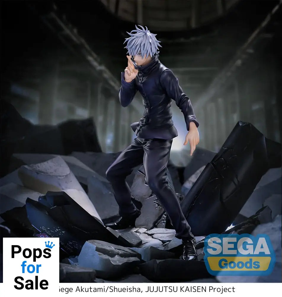 Jujutsu Kaisen Figurizm Luminasta PVC Statue Shibuya Incident Satoru Gojo Unlimited Void 21 cm
